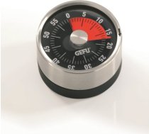 GEFU OPTICO Mechanical kitchen timer Black, Stainless steel G-12310