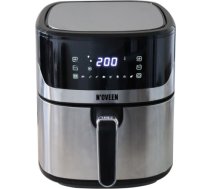 Hot air fryer NOVEEN AF550 6.5 l 1600 W Black, Silver AF550