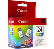 Canon BCI-24C 6882A009 Rašalinė kasetė, Multi pack Cyan, Magenta, Yellow, 2pcs/pack. 6882A009