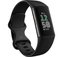 Fitbit Charge 6 Obsidian Band / Black Aluminum Case GA05183-EU