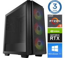 INTOP Ryzen 5 3600 32GB 480SSD M.2 NVME RTX4060Ti 8GB WIN11Pro RW31912