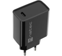 NATEC USB CHARGER RIBERA USB-C 20W PD BLACK NUC-2060