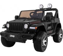 Jeep Wrangler Rubicon elektriskais divvietīgais, melns RA12992