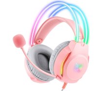 Gaming headphones ONIKUMA X26 Pink X26P