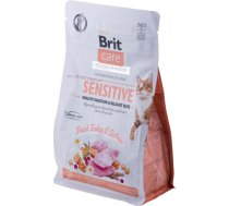 BRIT Care Grain-Free Sensitive Turkey&Salmon - dry cat food - 400 g