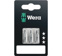Skrūvgriežu uzgaļu komplekts Wera 851/1 Z SB; PH1/2/3; 25 mm; 3 gab. WE05073307001