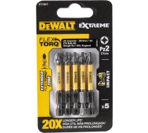 Skrūvgriežu uzgaļu komplekts DeWalt DT7391T-QZ; 5 gab. DT7391T-QZ