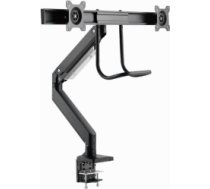 Monitora stiprinājums Gembird Desk Mounted Adjustable Monitor Arm for 2 Monitors MA-DA2-04