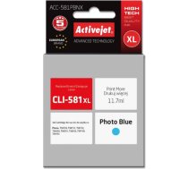 Activejet ACC-581PBNX ink for Canon printer; Canon CLI-581PB XL replacement; Supreme; 11,70 ml; photo blue ACC-581PBNX