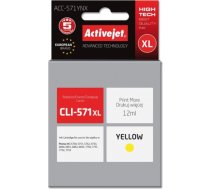 Activejet ACC-571YNX ink (replacement for Canon CLI-571Y XL; Supreme; 12 ml; yellow) ACC-571YNX