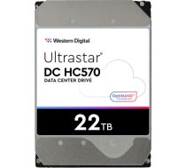Western Digital HDD Server WD/HGST ULTRASTAR DC HC570 (3.5’’, 22TB, 512MB, 7200 RPM, SATA 6Gb/s, 512E SE NP3), SKU: 0F48155 WUH722222ALE6L4
