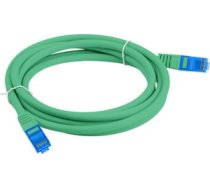 LANBERG PATCHCORD S/FTP CAT.6A 1M GREEN LSZH PCF6A-10CC-0100-G