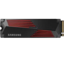 SSD SAMSUNG 990 PRO with Heatsink 4TB M.2 PCIe Gen4 NVMe TLC Write speed 6900 MBytes/sec Read speed 7450 MBytes/sec TBW 2400 TB MTBF 1500000 hours MZ-V9P4T0CW MZ-V9P4T0CW