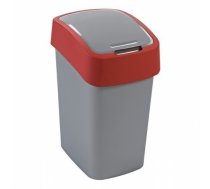 Curver Atkritumu spainis Flip Bin 50L sudraba/sarkana 0802172547
