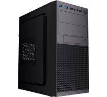 Gembird Mini-tower computer case Fornax K300, Micro-ATX, 2x USB 3.0 + 2x USB 2.0, black CCC-FC-K300