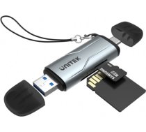 UNITEK CARD READER SD/MICROSD USB-A 5 GBPS/USB-C R1010A