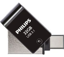 PHILIPS USB 3.1 / USB-C Flash Drive Midnight black 32GB FM32DC152B