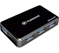 HUB USB Transcend 4x USB-A 3.0 (TSHUB3K) TSHUB3K