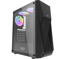 Computer case Darkflash DK150 with 3 fans (black) DK150