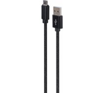 Kabelis Gembird USB-A Male - Micro-USB Male 1.8m Black CCDB-MUSB2B-AMBM-6