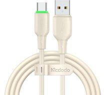 USB to USB-C Cable Mcdodo CA-4750 with LED light 1.2m (beige) CA-4750