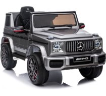 Mercedes G63 vienvietīgs elektromobilis bērniem, sudraba krāsā LN3873