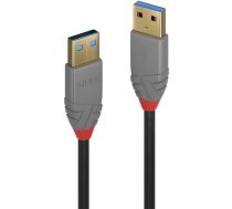 CABLE USB3.2 TYPE A 0.5M/ANTHRA 36750 LINDY 36750
