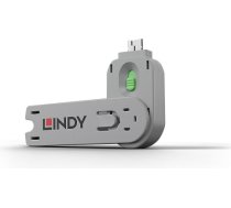 USB PORT BLOCKER KEY/GREEN 40621 LINDY 40621