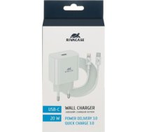 MOBILE CHARGER WALL/WHITE PS4101 WD5 RIVACASE PS4101WD5WHITE