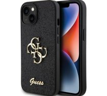 Guess Fixed Glitter Big 4G Case Aizsargapvalks Priekš Apple iPhone 15 Plus GUHCP15MHG4SGK