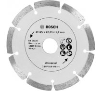 Dimanta griešanas disks Bosch BEST FOR UNIVERSAL; 125 mm 2607019475