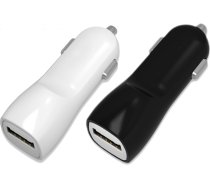 Car charger Tellos with USB connector (dual) (1A+2A) white 4000000083801