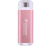 External SSD TRANSCEND ESD300 1TB USB-C 3D NAND Write speed 950 MBytes/sec Read speed 1050 MBytes/sec TS1TESD300P TS1TESD300P