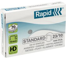 Skavas Rapid, Standard, 23/10, 1000 skavas/kastītē, lieljaudas skavas līdz 70 papīra loksnēm ( Iepak. x 2 ) 200-07975
