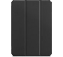 iLike Galaxy Tab A8 10.1 T510 / T515 Tri-Fold Eco-Leather Stand Case Black ILK-TRC-S3-BK