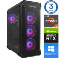 INTOP Ryzen 7 5700X 32GB 250SSD M.2 NVME RTX3060 12GB WIN11 RW28539WH