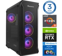 INTOP AQUA Ryzen 5 7600X 32GB DDR5 500SSD M.2 NVME RTX4070 12GB WIN11Pro RW32555