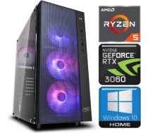 INTOP Ryzen 5 5600X 32GB 480SSD M.2 NVME+2TB RTX3060 12GB WIN10 RW18867WH