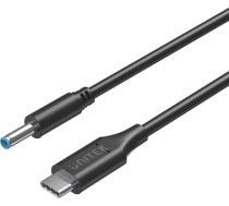 UNITEK CHARGING CABLE FOR HP 65W USB-C DC 4,5MM C14117BK-1.8M