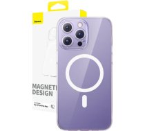 Magnetic Phone Case for iP 14 Pro Max Baseus OS-Lucent Series (Clear) P60157201203-03
