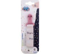 Canpol Bonjour Paris / Soother Clip With Ribbon 1pc 5903407510262