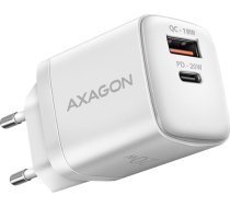 AXAGON ACU-PQ20W wall charger QC3.0/AFC/FCP + PD type-C, 20W, white ACU-PQ20W