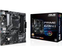 ASUS MB Sc AM4 PRIME A520M-A II CSM, AMD A520, 4xDDR4, 1xDP, 1xHDMI, 1xVGA, mATX 90MB17H0-M0EAYC