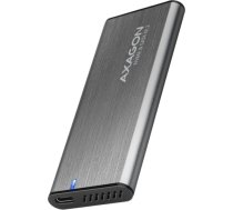 AXAGON EEM2-SG2 USB-C 3.2 Gen 2 - M.2 NVMe / SATA SSD 30-80mm ALU box EEM2-SG2