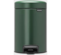 BRABANTIA atkritumu tvertne ar pedāli NewIcon, 3 l, Pine Green - 304002 304002