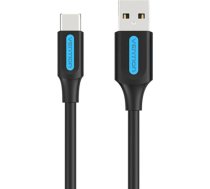 USB 2.0 A to USB-C 3A cable 1.5m Vention COKBG black COKBG
