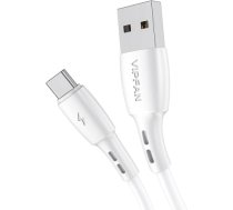 USB to USB-C cable Vipfan Racing X05, 3A, 2m (white) X05TC-2M-WHITE