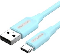 USB 2.0 A to USB-C 3A Cable Vention COKSF 1m Light Blue COKSF