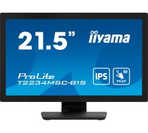 iiyama ProLite T2234MSC-B1S, LED monitor - 21.5 - black (matt), FullHD, IPS, VGA, HDMI, DisplayPort T2234MSC-B1S