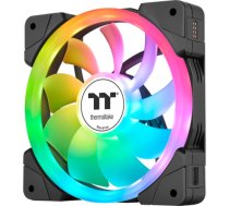 Thermaltake SWAFAN EX12 ARGB Sync PC Cooling Fan TT Premium Edition, Case Fan (black, Pack of 3) CL-F167-PL12SW-A